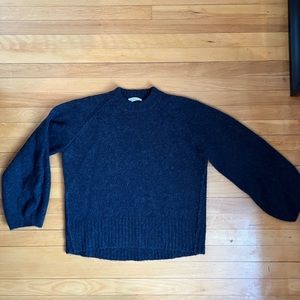 Rodebjer Black Bell Sleeve Sweater Size Large